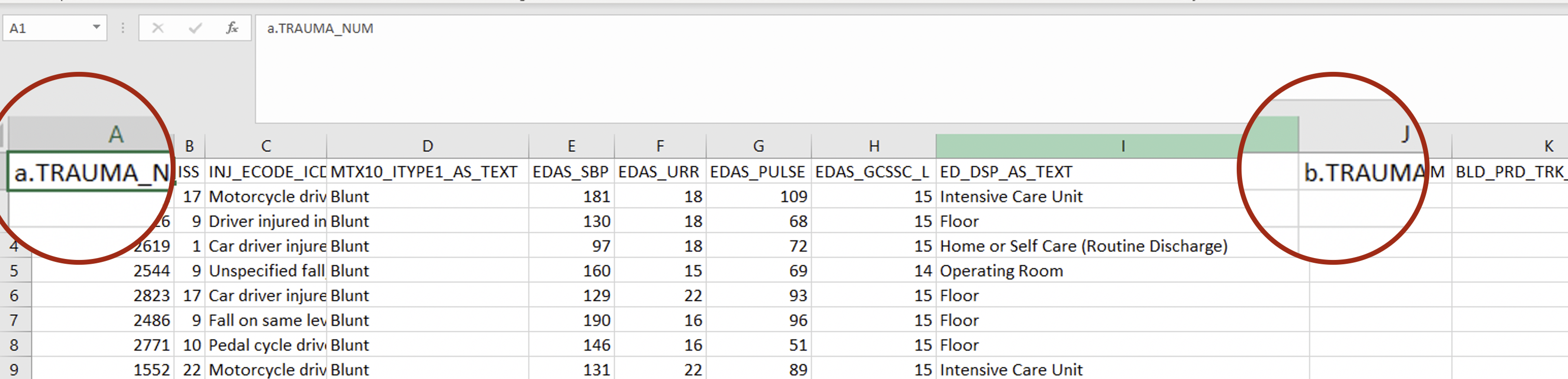 Merge result